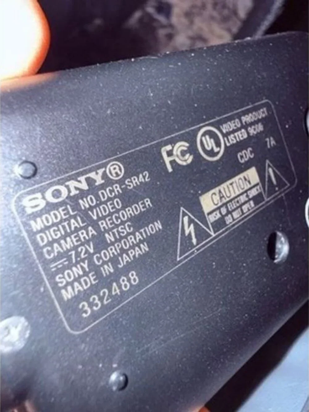 Sony Handycam DCR-SR42 HDD Camcorder Bundle Y2K NightShot 40x Zoom TESTED